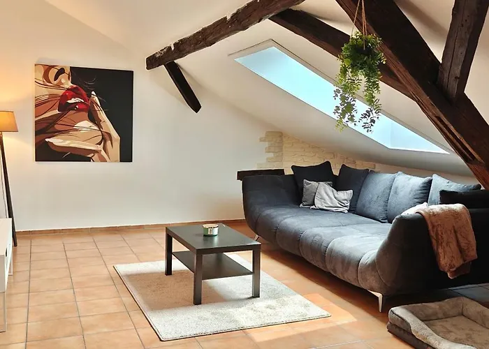 アパート Loft Mit Weiherblick Im Fraenkischen Seenland *