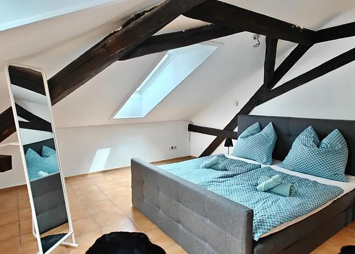 Loft Mit Weiherblick Im Fraenkischen Seenland Lägenhet *
